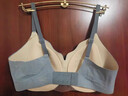 伊维斯【宋佳同款】蓝风铃无钢圈蕾丝聚拢内衣小胸显大无痕透气抗菌文胸 雾蓝套装[内裤均码80-140斤] XL /170（适合：85ABC,80D） 实拍图