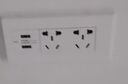 公牛（BULL）118型插座多功能键组合模块网络USB16a空调5孔暗装插座G04系列 usb模块 实拍图
