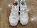 李宁板鞋女鞋2025年秋冬季新款学生空军一号小白休闲增高防滑运动鞋子 云雾白/浅粉色 38 实拍图