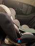 贝蒂乐（happybe）儿童安全座椅汽车用0-12岁婴儿宝宝360度旋转车载座椅ISOFIX接口 灰蓝色（钢骨架+可躺睡调节） 实拍图