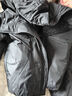 优衣库【狂欢价】合作款女装男装PUFFTECH空气棉服连帽外套480064 08 深灰色 S 实拍图