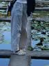 森马（Semir）防晒休闲裤女25夏季一裤两穿阔腿裤凉感裤子109325127003 实拍图