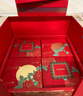华美月饼礼盒双黄纯白莲蓉中秋送礼金尊纳福1100g（精装三层礼盒） 实拍图