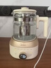 美的（Midea）花漾0胶水全玻璃养生壶 多功能煮茶壶 母婴烧水壶 恒温电热水壶 全自动一体煮茶器1.2L YS12B302J 实拍图