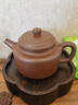京东京造 宜兴紫砂壶 手工茶壶【原矿底槽清】泡茶具大亨德钟200ml礼盒装 实拍图