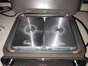 美的（Midea）火锅专用锅超速沸电火锅鸳鸯锅分体式多功能锅电煮锅0氟钛陶8L电热锅多用途锅HGS3528S1 实拍图