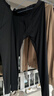 优衣库女装HEATTECH EXTRA WARM棉混纺紧身裤/10分478962 481081 481081/07青灰色 2XL 实拍图