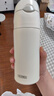 膳魔师（THERMOS）400ml保温杯吸管杯不锈钢男女士保冷水杯子TCMI-400S WH 实拍图