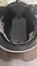轩沁轩香电动车头盔骑行男女士半盔摩托车电瓶车冬季防冻保暖夏天遮阳防晒帽四季通用盔3c认证雾天用安全帽 灰色茶短【升级3C款】 均码 实拍图