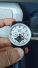 海鸥（SEAGULL）手表男自动机械表 日历周历月历镂空飞轮男士手表生日礼物男表 白 实拍图
