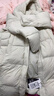 坦博尔泡芙羽绒服女反季中长款鸭绒连帽舒适百搭廓形保暖外套 实拍图