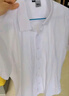 南极人（Nanjiren）衬衫男短袖夏季纯色商务休闲衬衣舒适透气短袖白衬衫男白色衬衫 实拍图