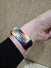 臣颂（CHENSONG）适用小米手环9 Pro/8 Pro表带红米Watch6/5/4手表带编织回环磁吸扣Redmiwatch5 esim替换彩虹 实拍图