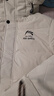 鸭鸭王一博同款冰壳系列3.0pro羽绒服男女长款过膝25冬季新款极寒外套 米白色 XL (建议155-175斤) 实拍图