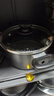 美厨（maxcook）玻璃盖炒锅盖 304不锈钢包边煎锅盖火锅盖蒸锅盖30cm MCPJ9647 实拍图
