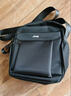 吉普（JEEP）斜挎包男士大容量单肩包通勤商务轻便小背包帆布包中青年休闲挎包 黑色升级侧袋款【大容量+多隔层】 实拍图