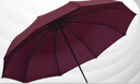 天堂 全自动雨伞三折 10骨加固一键开收易甩干简约晴雨伞 深栗红 实拍图
