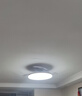 雷士（NVC）风扇灯餐厅吊扇灯led卧室北欧客厅灯三防 全光谱护眼 枕边风 奢金智控100W/全光谱/IP65三防 实拍图