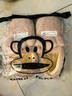 大嘴猴（Paul Frank）棉拖鞋男情侣时尚简约厚底家居保暖冬季拖鞋PF6661蓝色270 实拍图