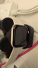 Apple/苹果 Watch S11 智能手表GPS款42毫米玫瑰金色铝金属表壳淡桃粉色运动型表带S/M MEUN4CH/B 实拍图