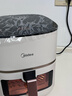 美的（Midea）炎烤空气炸锅上下双热源 可视大视窗免翻面 家用实用大容量5.3L 多功能电子触控蒸烤一体 KZC5394 实拍图