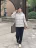 雅鹿【高充绒】2026年秋冬季最新款男士轻薄羽绒服男女情侣装排骨外套 米灰色-8816 男女同款 S 推荐105斤以内 实拍图