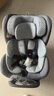 虎贝尔（HBR）E360婴儿童安全座椅汽车0-12岁宝宝车载i-Size棋盘格灰智能通风款 实拍图