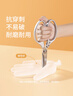 美丽雅一次性手套100只 中号PVC家务厨房烘焙洗碗清洁加厚橡胶手套 实拍图