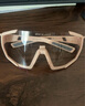 GUB骑行眼镜变色日夜两用运动户外男女防风沙可配近视公路自行车装备 7500PRO防雾变色-亮白框脚 实拍图