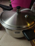苏泊尔（SUPOR）高压锅304不锈钢24cm压力锅燃气通用安全防爆大号YW243FB1 实拍图