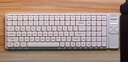 IQUNIX MG65系列矮轴机械键盘无线三模适配Mac平板办公超薄游戏 MG96 Pro 雾苏白 轻羽轴 实拍图