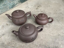 库存处理一九六八年顾景舟老一厂纯手工宜兴正品紫砂壶茶具套装 汪寅仙岁寒三友 300ml 实拍图