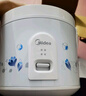 美的（Midea） 微压电饭煲 精铸发热盘大容量简单易控 黑晶内胆家用迷你小电饭锅 1-2-3-5-8人家用商用 5升款 5L 2-8人用 实拍图