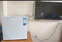 美的（Midea）45升单门迷你小冰箱租房宿舍办公室家用冷藏小型电冰箱美妆可用节能安静运行BC-45M【国家补贴】 实拍图