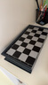 友邦（UB） 国际象棋黑白色磁性可折叠便携培训教学用棋 3810B-C(中号) 实拍图