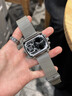 飞克（FEIKE）品牌2025新款个性多功能男士手表方形大表盘潮流时尚男表夜光防水 方舟二号【流光银】 实拍图