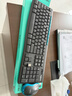 罗技（Logitech）MK275 键鼠套装 无线键鼠套装 办公键鼠套装 全尺寸 商务键鼠套装 带无线2.4G接收器 黑蓝色 实拍图