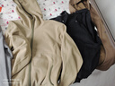 森马夹克男抗静电摇粒绒毛绒外套连帽冬装百搭情侣款109724108202 实拍图