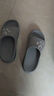 大嘴猴（paul frank）拖鞋男室内外情侣厚底软弹户外运动凉拖鞋深灰44-45PF683 实拍图