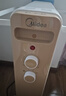 美的（Midea）【金缕衣】取暖器家用/电暖器/电暖气/加湿烘衣/13片大面积取暖器/电热油汀取暖器NY2213-18GW 实拍图