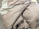 罗莱家纺纯棉全棉60支贡缎简约单人拆件枕套一对装纯色丝滑 伊斯卡恩枕套-咖啡色 60支 一对 48cm*74cm 实拍图