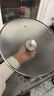 美厨（maxcook）玻璃盖炒锅盖 304不锈钢包边煎锅盖火锅盖蒸锅盖30cm MCPJ9647 实拍图