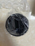 得力（deli）金属网纹圆形笔筒 简约创意桌面收纳盒 办公学习用品 黑色 实拍图