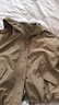 优衣库女装休闲连帽短外套/时尚百搭25秋冬新款479229 33 卡其色 S /155/80A 实拍图