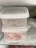 家の物语（KATEI STORY）日本冰箱冻肉分装盒食品级冷冻专用收纳盒小号保鲜盒密封分格盒子 实拍图