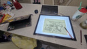 画小二 专业级LED拷贝台A3A4A2A1临摹台绘画画板动漫画工具发光神器透写书法描字美术设计透光板 A3 可调光 4个磁铁和电子画稿 实拍图