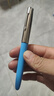 英雄（HERO）钢笔616升级款学生钢笔 蓝色 铱金墨水笔日常书写练字笔F尖 实拍图