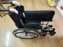 鱼跃 (yuwell)手动轮椅车H062折叠老人轻便免充气铝合金旅行手推代步 实拍图