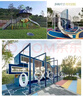 定制大型户外网红儿童乐园不锈钢无动力组合滑梯文旅景区游乐设备 实拍图