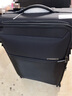新秀丽（Samsonite）超轻行李箱前开口软箱布箱子时尚商务旅行出差大容量\HQ2 黑色【全球10年质保】 26英寸 |可扩展|净重2.66Kg 实拍图